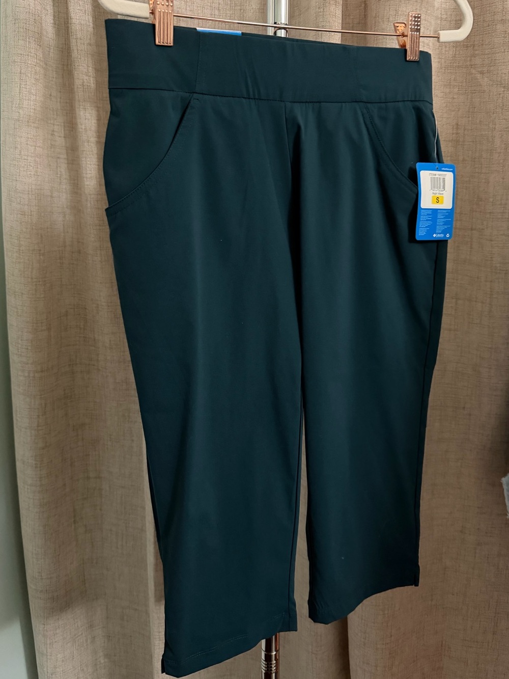 Columbia Teal Outdoor Pull-On Pants